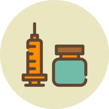 İlaç simgesinin vektör illüstrasyonu