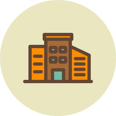 düz simge oluşturma, vektör illüstrasyonu