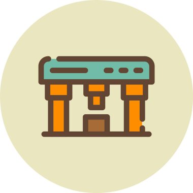 modern simge vektör illüstrasyonu