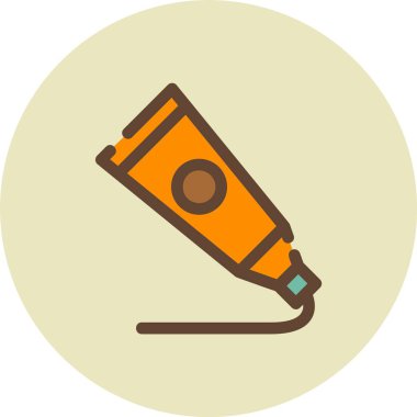 el feneri. Web simgesi basit illüstrasyon