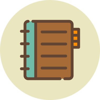 dizin simgesi, basit illüstrasyon tasarımı