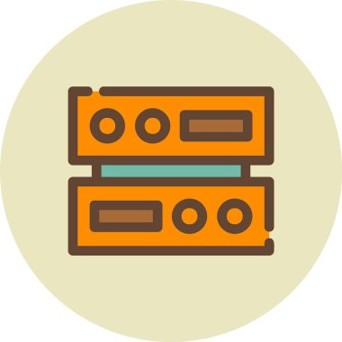 Kitaplar. Web simgesi basit illüstrasyon