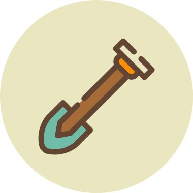 Çizgi film simgesinin vektör çizimi