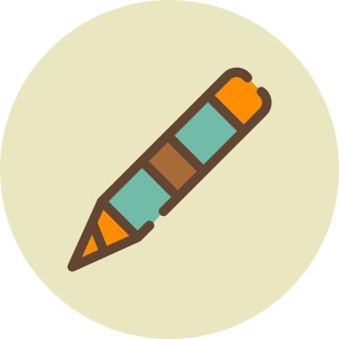 kalem simgesi vektör illüstrasyonu