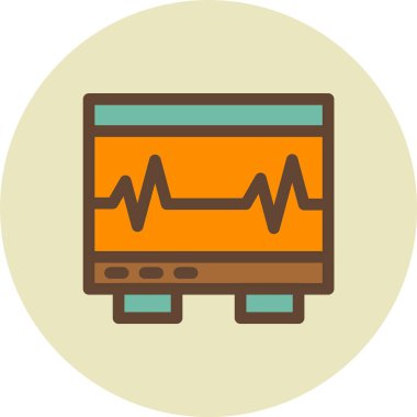 vektör Müzik player simgesi