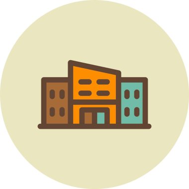 Modern illüstrasyon vektör simgesi oluşturma