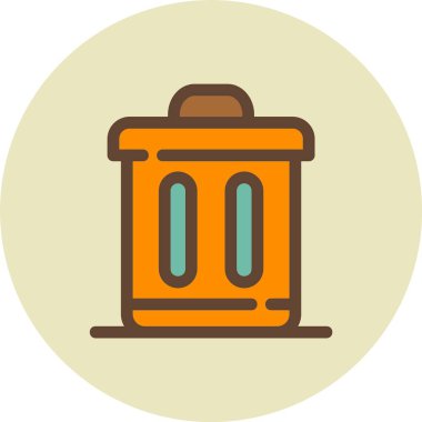 Modern bir simgenin vektör illüstrasyonu