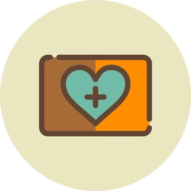 vektör kalp illüstrasyonu