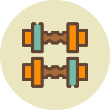 Halter. Web simgesi vektör illüstrasyonu