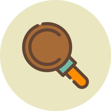 Büyüteçle büyüteç bul, beyaz arkaplanda arama simgesi