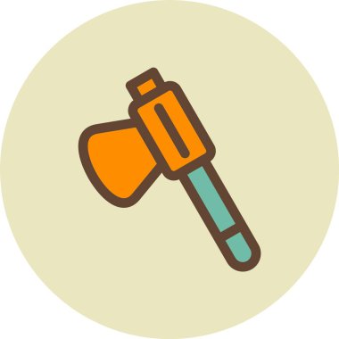 Kürek. Web simgesi basit illüstrasyon