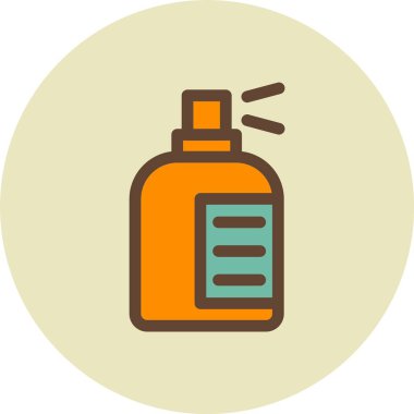 şişe simgesi vektör illüstrasyonu