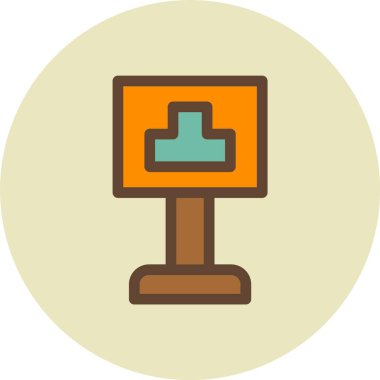 Web için vektör lcd simgesi