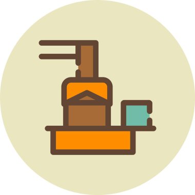 seo modern simgesinin vektör illüstrasyonu