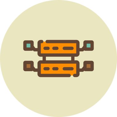 Modern b 'nin vektör illüstrasyonu eksik simgesi