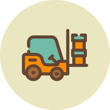 araba simgesi, vektör illüstrasyonu