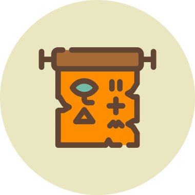 Cadılar Bayramı web simgesi, vektör illüstrasyonu