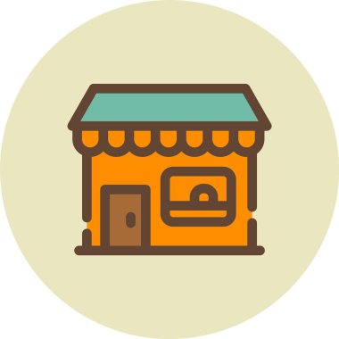 vektör depolama simgesi illüstrasyonu