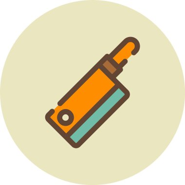 Modern b 'nin vektör çizimi tıbbi simge eksikliği