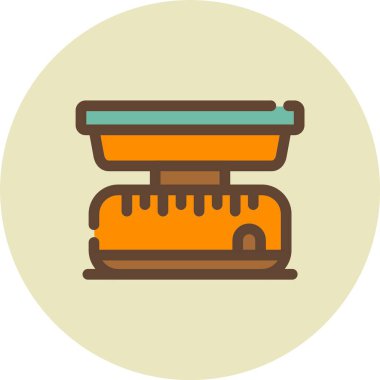 Kahve makinesi öğütücü ikonu. Taslak kahve öğütücü makine vektör simgesi rengi izole