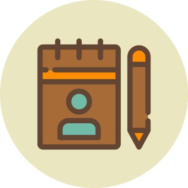 Takvim. Web simgesi basit illüstrasyon