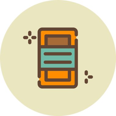 Modern b 'nin vektör illüstrasyonunda kitabın eksik simgesi