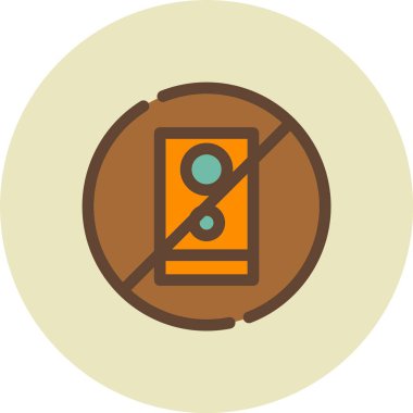 Modern b 'nin vektör illüstrasyonu eksik simgesi