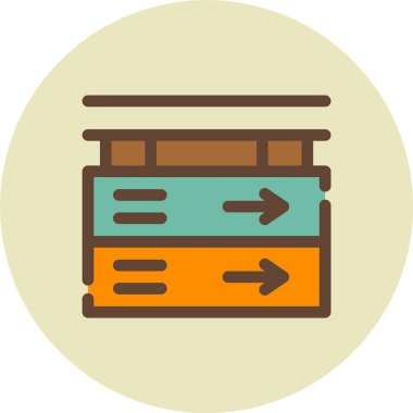 Kitaplar. Web simgesi basit tasarım