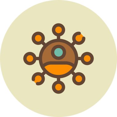 Güzel ve modern bir arkaplanın vektör çizimi