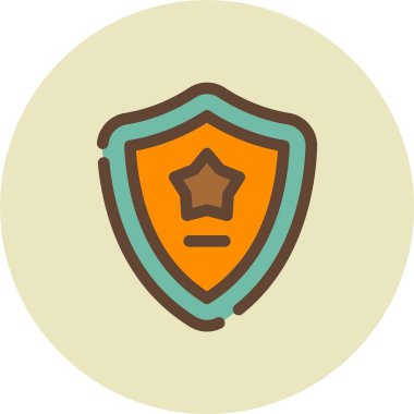 vektör kalkanı resimleme