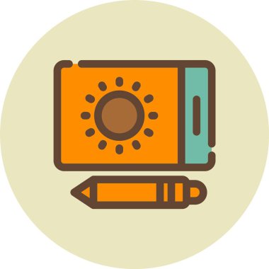 Bir kitabın vektör illüstrasyonu