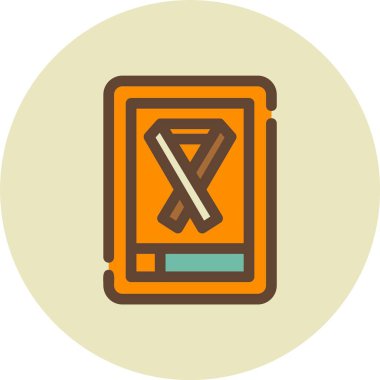 kitap simgesi vektör illüstrasyonu