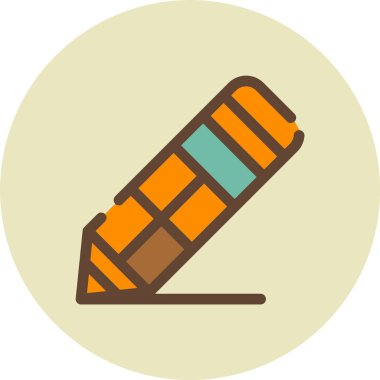 kalem simgesi vektör illüstrasyonu