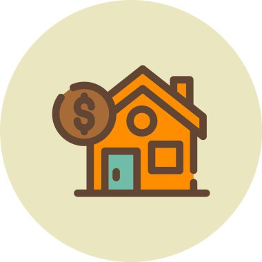 Vektör Ev simgesi illüstrasyonu