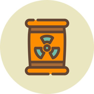 Gaz sobası simgesinin vektör illüstrasyonu