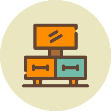 bilgisayar simgesi vektör illüstrasyonu