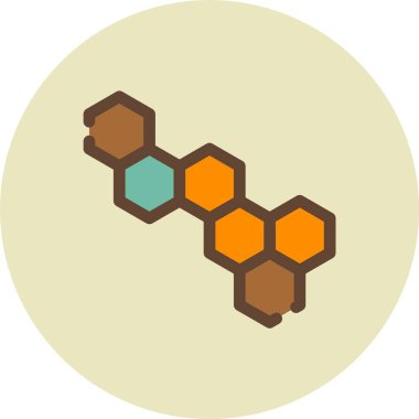 bal simgesi, vektör illüstrasyonu