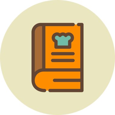 Kitap. Web simgesi basit illüstrasyon