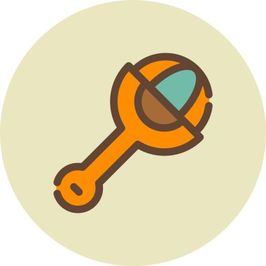 Anahtar simgesi vektör illüstrasyonu