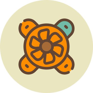 güzel çiçek vektör illüstrasyonu