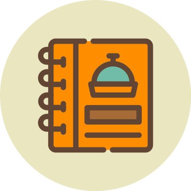 kitap simgesi vektör illüstrasyonu