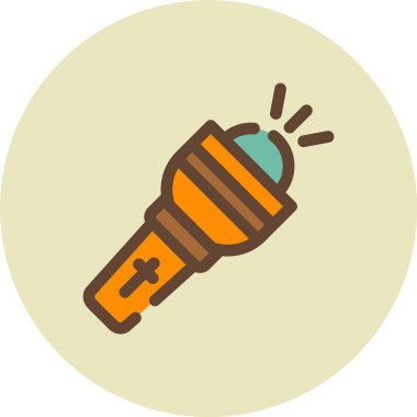 Bir kalem simgesinin vektör illüstrasyonu