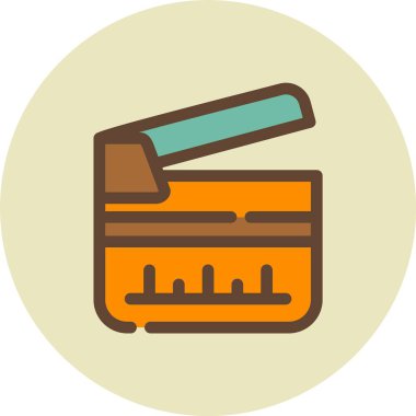 kitap web simgesi vektör illüstrasyonu