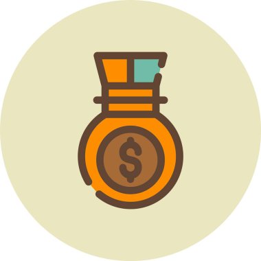 para kavramı, basit vektör illüstrasyonu