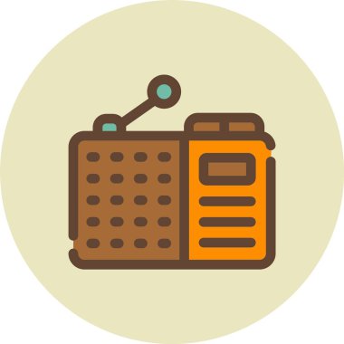 Takvim simgesi, vektör çizimi