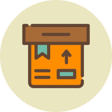 Alışveriş poşeti simgesi, vektör illüstrasyonu