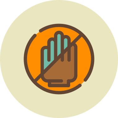 Sigara vektörünü tutan el, doldurulmuş çizgi tasarımı