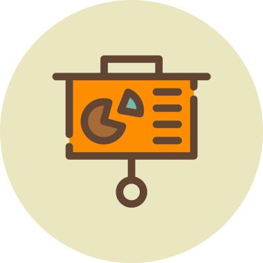 İş Çantası simgesini, vektör çizim