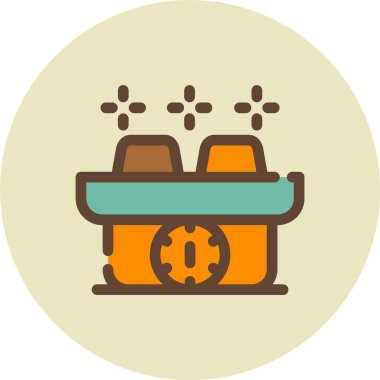 Para çantasının vektör çizimi