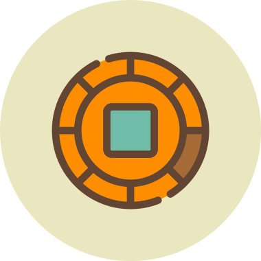 Seo simgesinin vektör illüstrasyonu